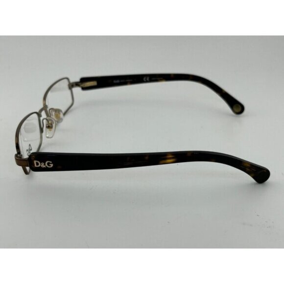 Dolce & Gabana DG5065 373 Brown Black Tortoise Eyeglasses Frames 51-16-135 - Picture 2 of 8